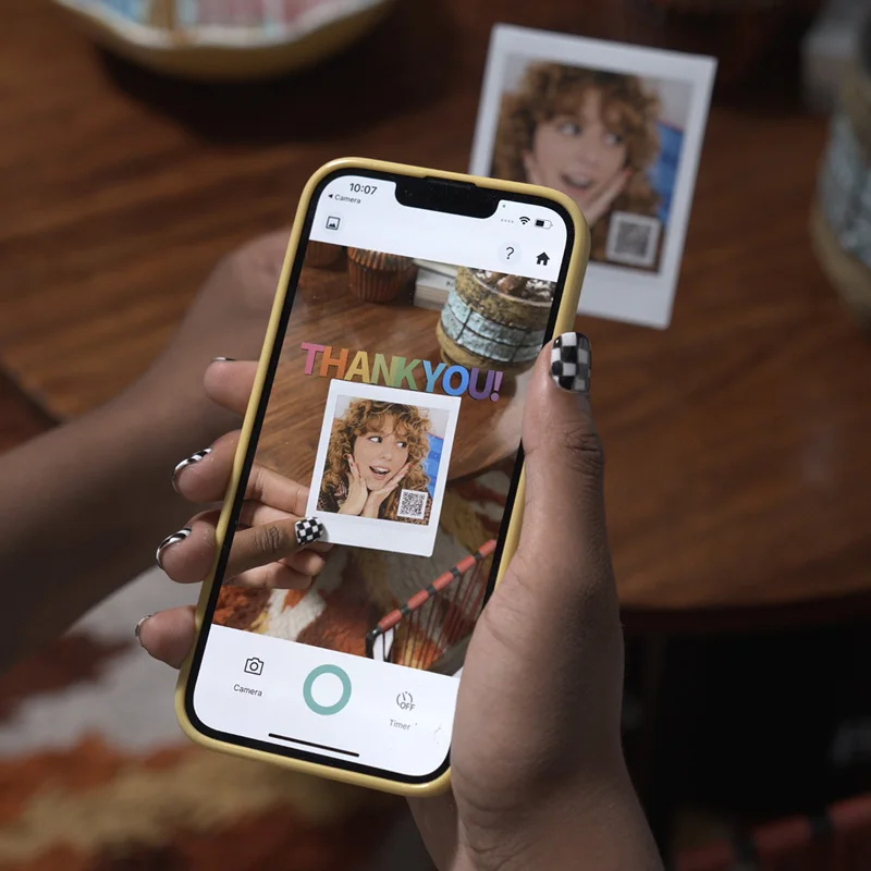 SQUARE LINK Printer Fujifilm  INSTAX SQUARE LINK Photo Printer Connectivity Midnight Green Ash White Optional 20/40 Photo Paper