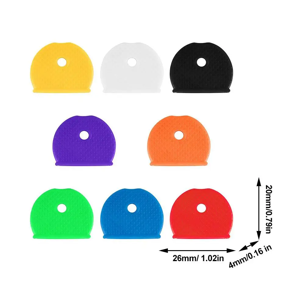 12개 키 식별 세트, 키 캡, 컬러 키 케이스, 탄성 키 케이스, 실리콘 키 케이스