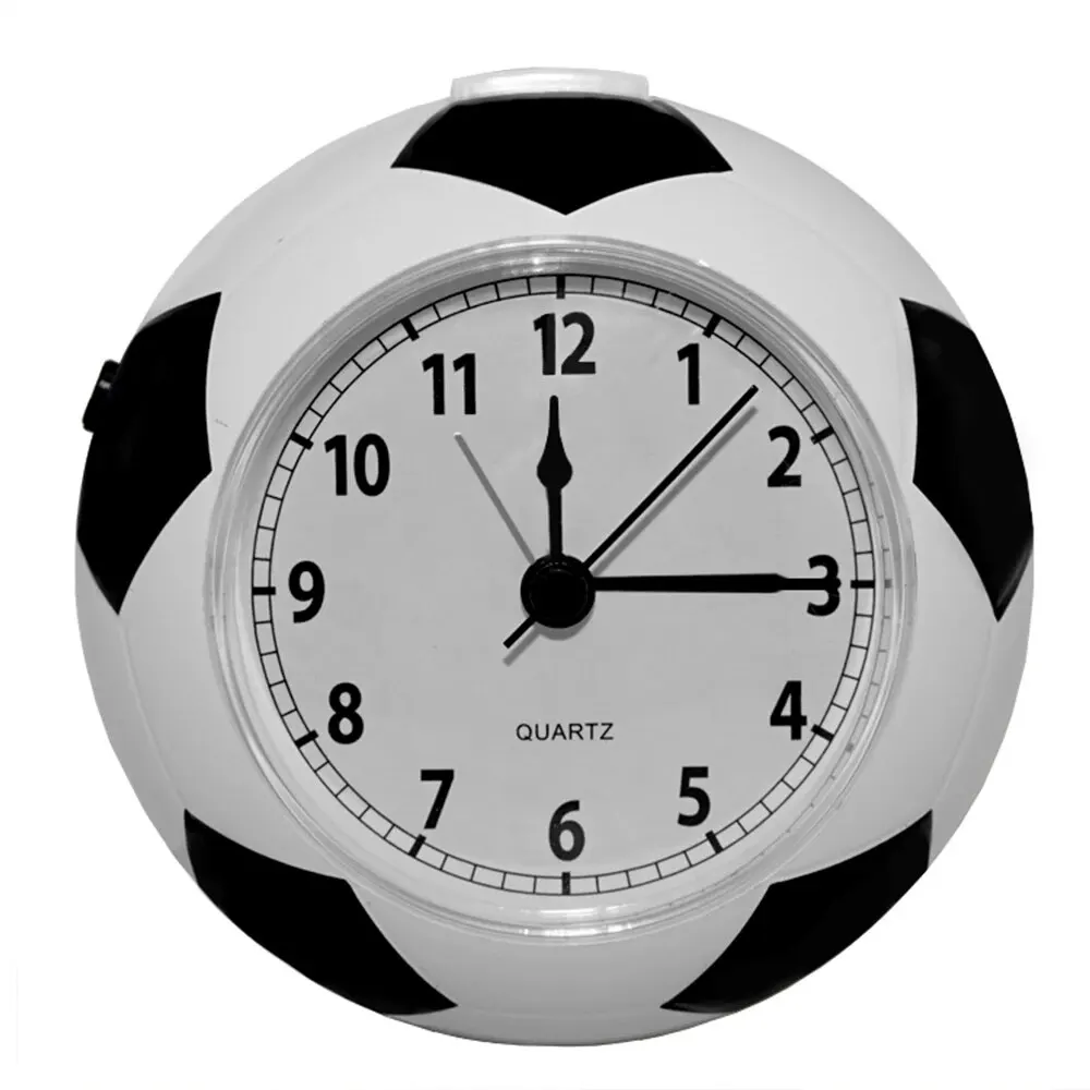 Soccer Ball Alarm Clock 3D Football Shaped Student Clock Birthday Gifts For Boys Girls