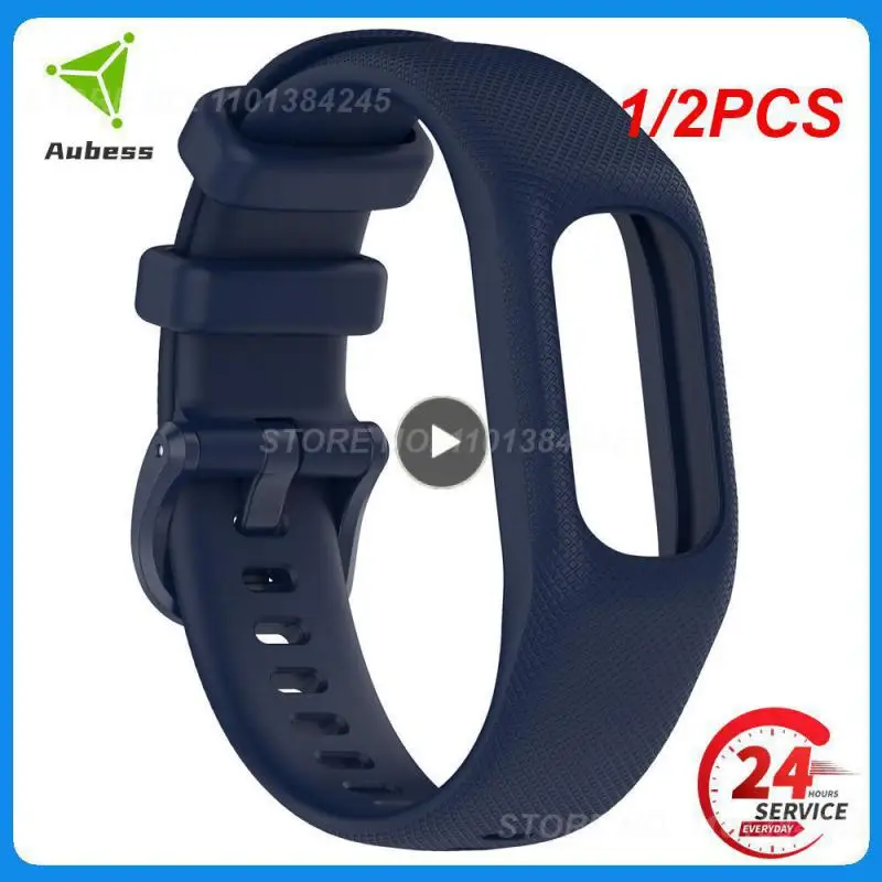 

Ремешок для часов Garmin Vivosmart 5, 1/2 шт., ремешок для спортивных часов, ремешок для часов, мягкая силиконовая рамка для запястья для Smart5