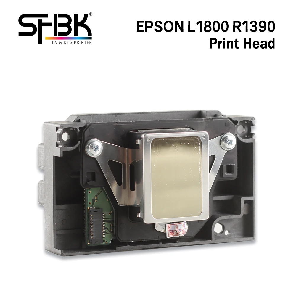 Epson R1390 L1800 UV DTF DTG Printer print head A3 DTF Printer nozzle print well Green motherboard print head