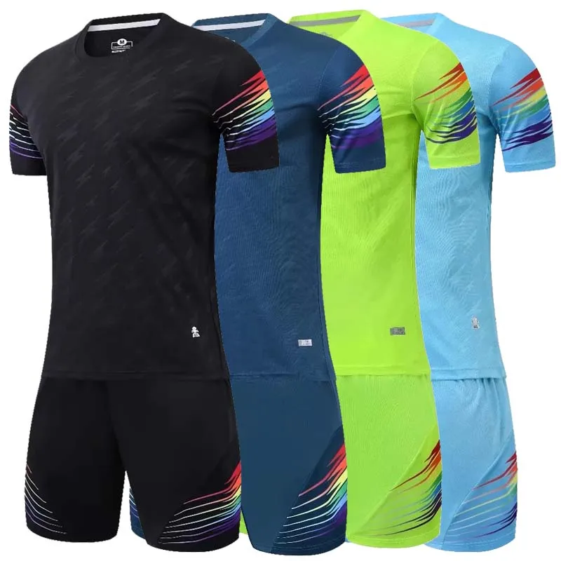 New Adult Kids Football Jerseys Sets Boys and girls camiseta futbol Soccer Uniforms Sport Clothes camisa de futebol Tracksuit