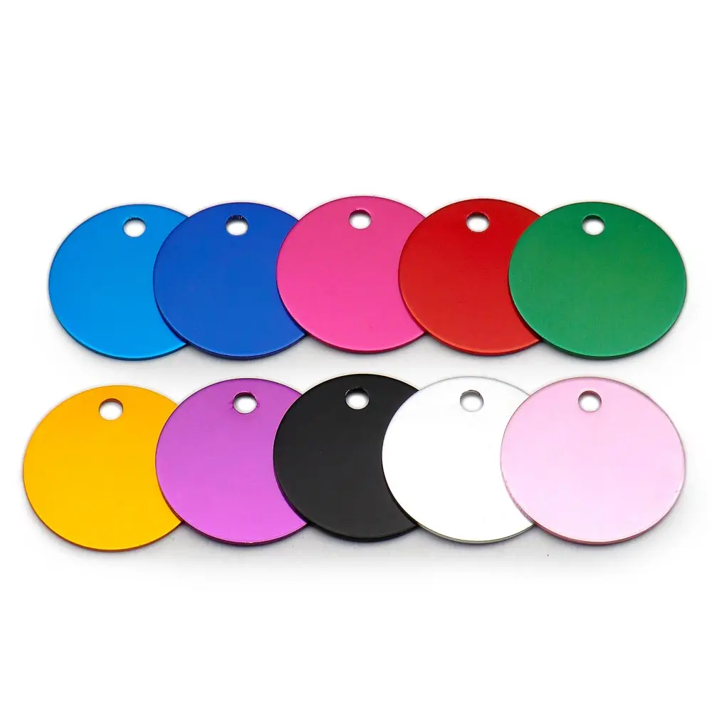 Pet ID Tags 100pcs For Pets Dog Necklace Pendant