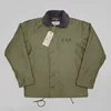 BOB DONG 1940's N-1 Deck Jacket Vintage Military Style Warm Wool Lining Men's Outerwear 3