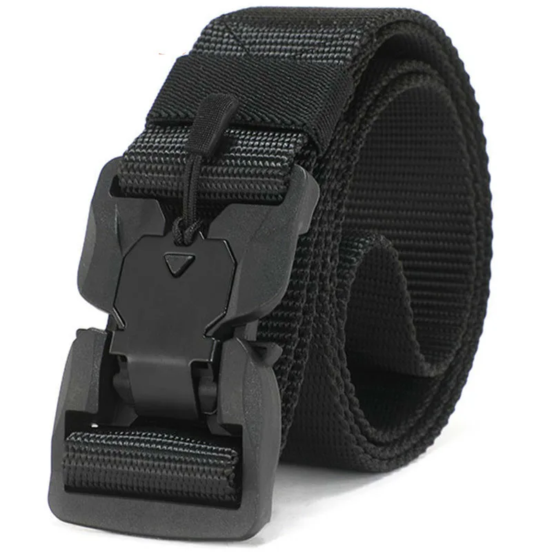 FRALU Official Genuine New Tactical Belt Quick Release Magnetic Buckle Military Belts Soft Real Nylon Sports Accessories YD881 men's belts Belts