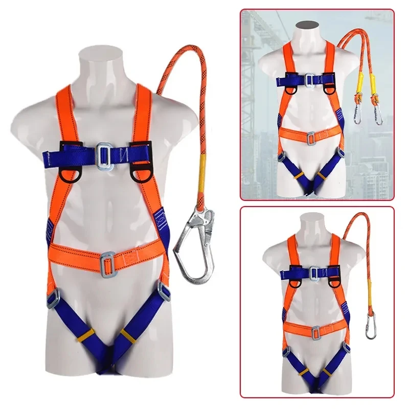 FivePointSafetyHarnessAerialWorkerOutdoorConstructionProtectionWaistBeltsSafetyBelt
