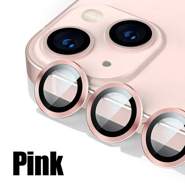 3Pcs Metal Lens Protector Glass - Premium Back Camera Protection Film