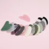 1pc Heart Shape SPA Massage Beeswax Gua sha Scraping Massage Scraper Face Massager Acupuncture Guasha Board Massager for Face 1