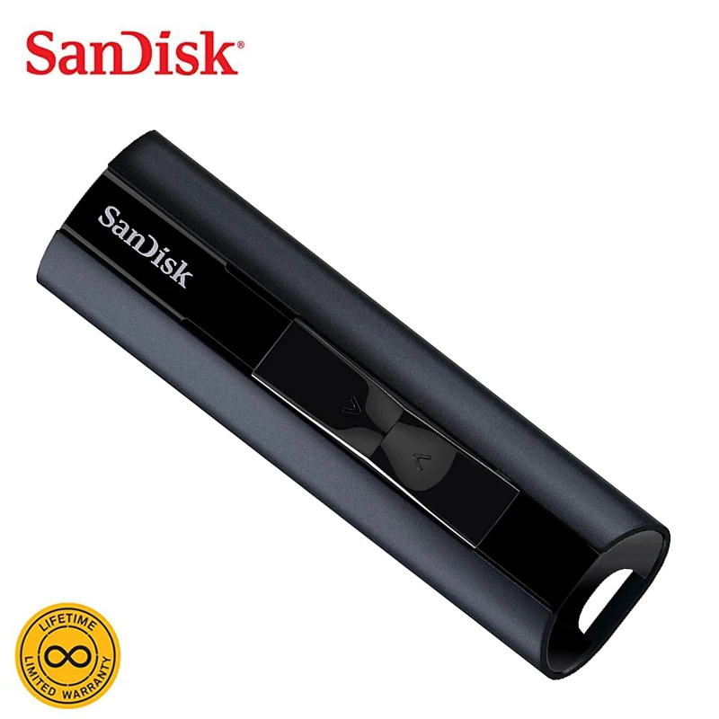 

SanDisk USB Flash Drive 128GB CZ880 Extreme Pro 256GB USB 3 2 Solid State Flash Drive Metal High Speed Pendrive Memory Usb Stick