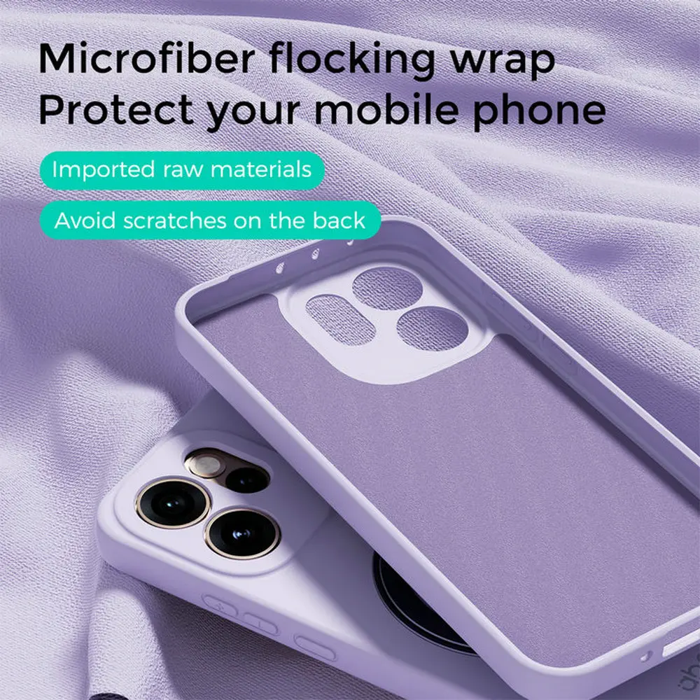 Luxury Armor Camera Protector Magnetic Back Cover