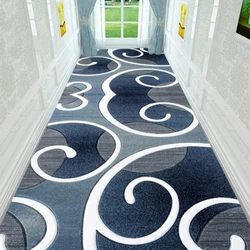 Geometry Corridor Hallway Long Rugs Home Decoration Carpet for Living Room Hotel Aisle Runner Rug Kitchen Anti-slip Floor Mat