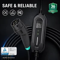 EVESLink Type 2 Portable EV Charger 3.5KW  16A  Fast Charging 1Phase Electric Vehicle WallBox  5M Cable for EV Car 5