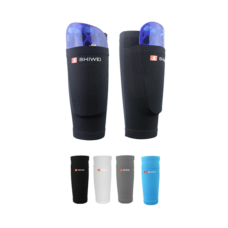 Shin Guards Soccer Football Leg Sleeves Shin Protector with Pocket Soccer Gear Canilleras Support Sock Nylon щитки футбольные shin guard pads,soccer shin guards