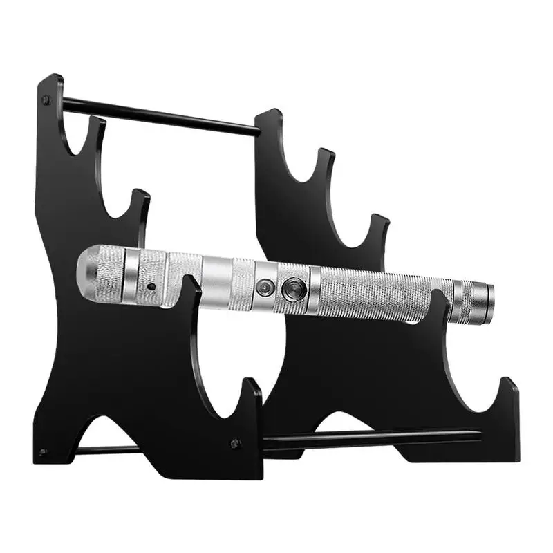 

Настольная подставка для саблей, 4-уровневая прозрачная акриловая подставка для катаны, декоративная подставка для светового меча, без держателя сверла