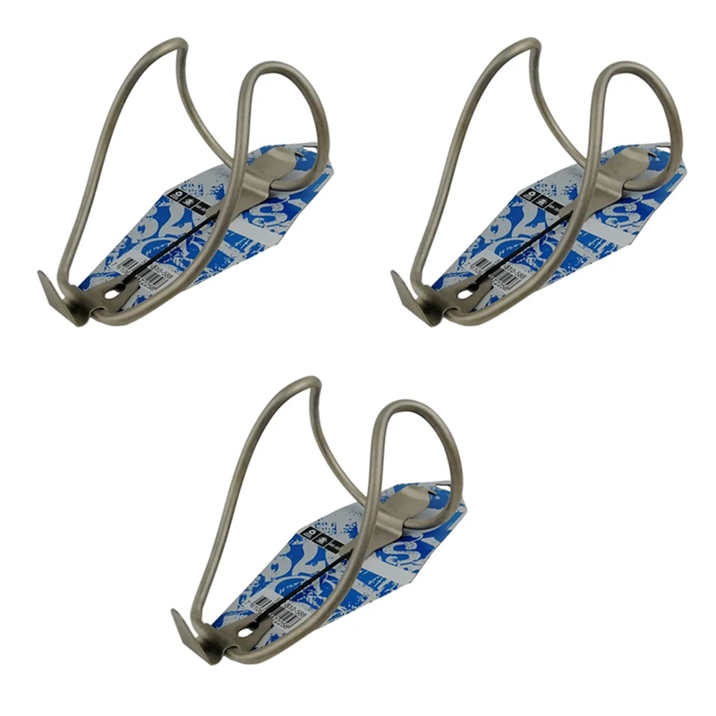 

3X велосипедная бутылочная клетка, сверхлегкая титановая бутылочная клетка 25 г, держатель для бутылки для горного и дорожного велосипеда, велосипедные аксессуары