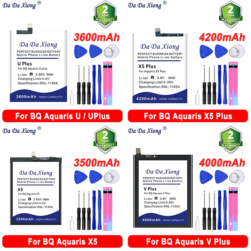 dadaxiong batterie pour bq aquaris pro plus kit nouveauté