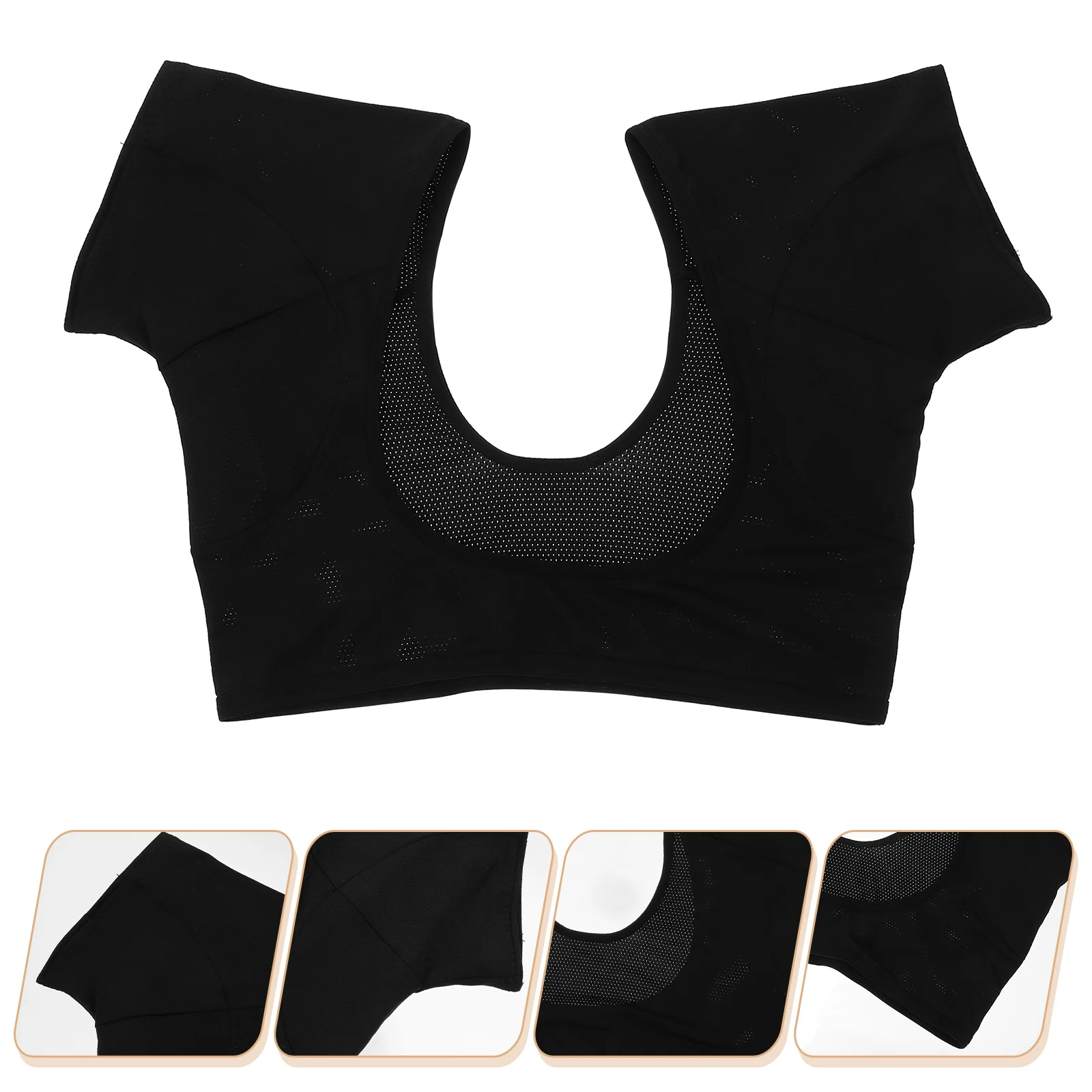 

Sweat Pad Vest Women’s Underarm Clothing Accessory Women’s Womens Armpit Short Sleeve Absorbent