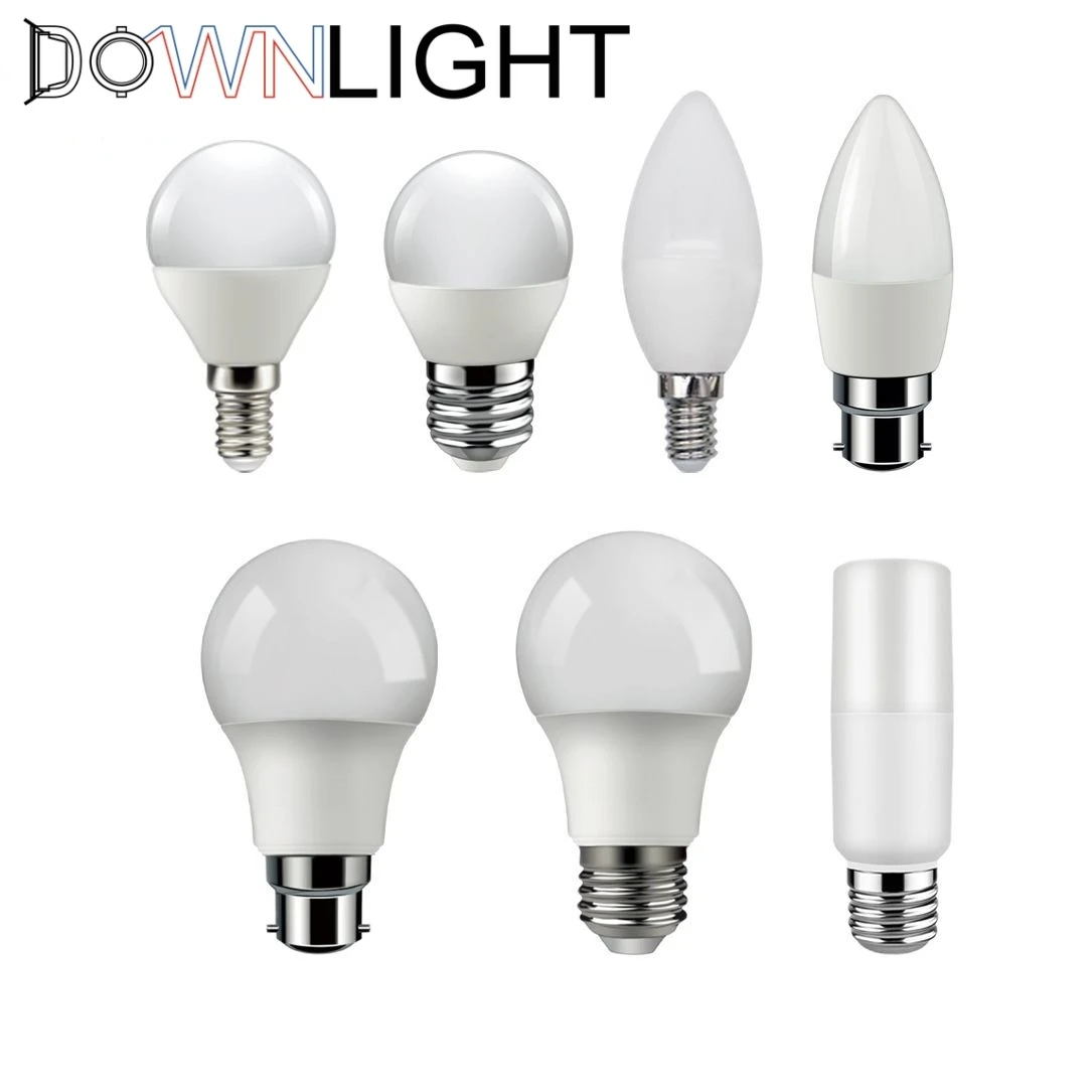 2023 Focos 고휘도 LED 전구, 홈 오피스 실내 장 Ce Rohs 포함 램프, 3w-18w E14 E27 B22 3000K 4000K 6000K