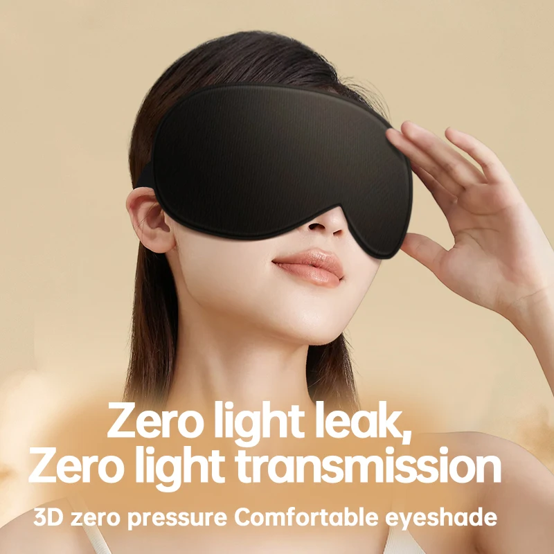 Smart Timing Heated Eye Mask Rechargeable Electric Warm Compress for Dry Eyes Sleeping Mask Eye Relief