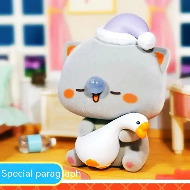

Mitao Cat'S Fourth Play: Love Like Peach 4th Series Blind Box Action Figure Cartoon Model Mystery Box Collection Surprise Gifts