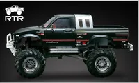 US Stock HG 1/10 4WD Pickup RC 4*4 Rally Car Series Car Racing Crawler 2.4G RTR Black TH04723 1