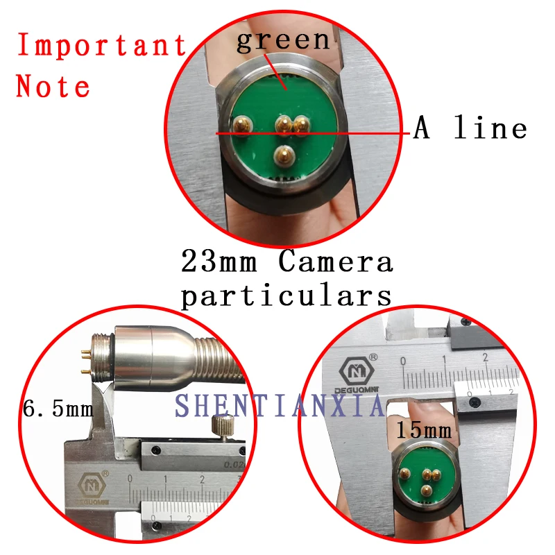 17-23mm Pipeline Inspection with 6/12Pcs Led Lights Drain Pipe Sewer Snake Video Camera Head Wall Inspection Camera Replace He inspection camera,mini endoscope camera