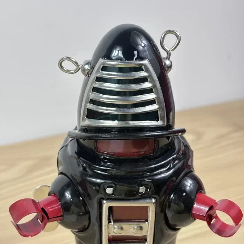 Wind Up Toy Mechanical Industry Clockwork Toys Wally Fencing Robot Retro Metal Style Desktop Ornament Birthday Gift