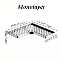 Waterproof Rectangle Storage Organizer for Bathroom and Kitchen