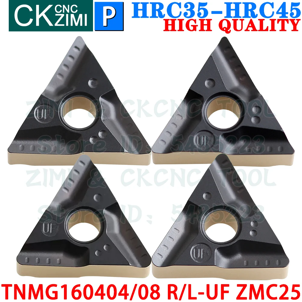 

TNMG160404L-UF TNMG160404R-UF TNMG160408L-UF TNMG160408R-UF ZMC25 Твердосплавные вставки канавка щелевая Инструменты для токарных пластин TNMG1604 TNMG 1604 R/L UF ЧПУ Фрезерные режущие инструменты