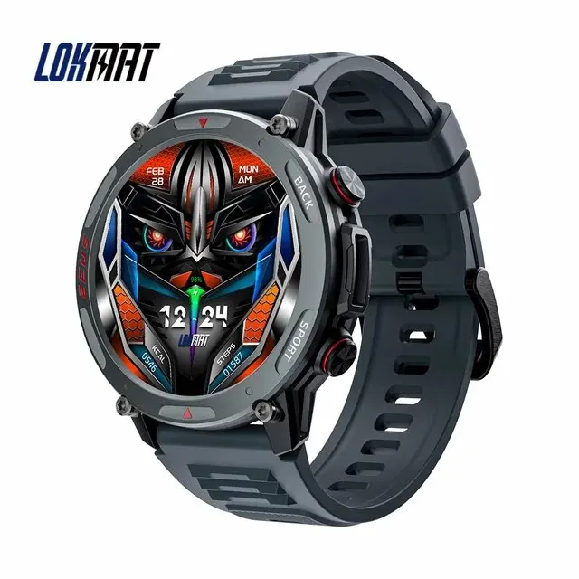 Lokmat Zeus 4 Pro Smart Watch 1.43 Amoled Round Screen Bt Chiama Smartwatch Fitness Tracker Cardiofrequenzimetro Per Smart Phone