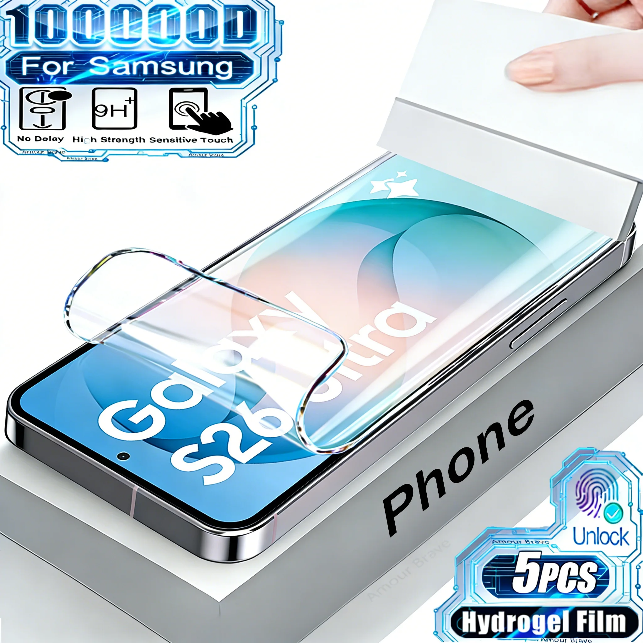 5PCSHydrogelFilmForSamsungS26UltraS20S21S22S23UltraNote1020FEScreenProtectorForGalaxyS24UltraS25EdgeFilm-AliExpress202192403