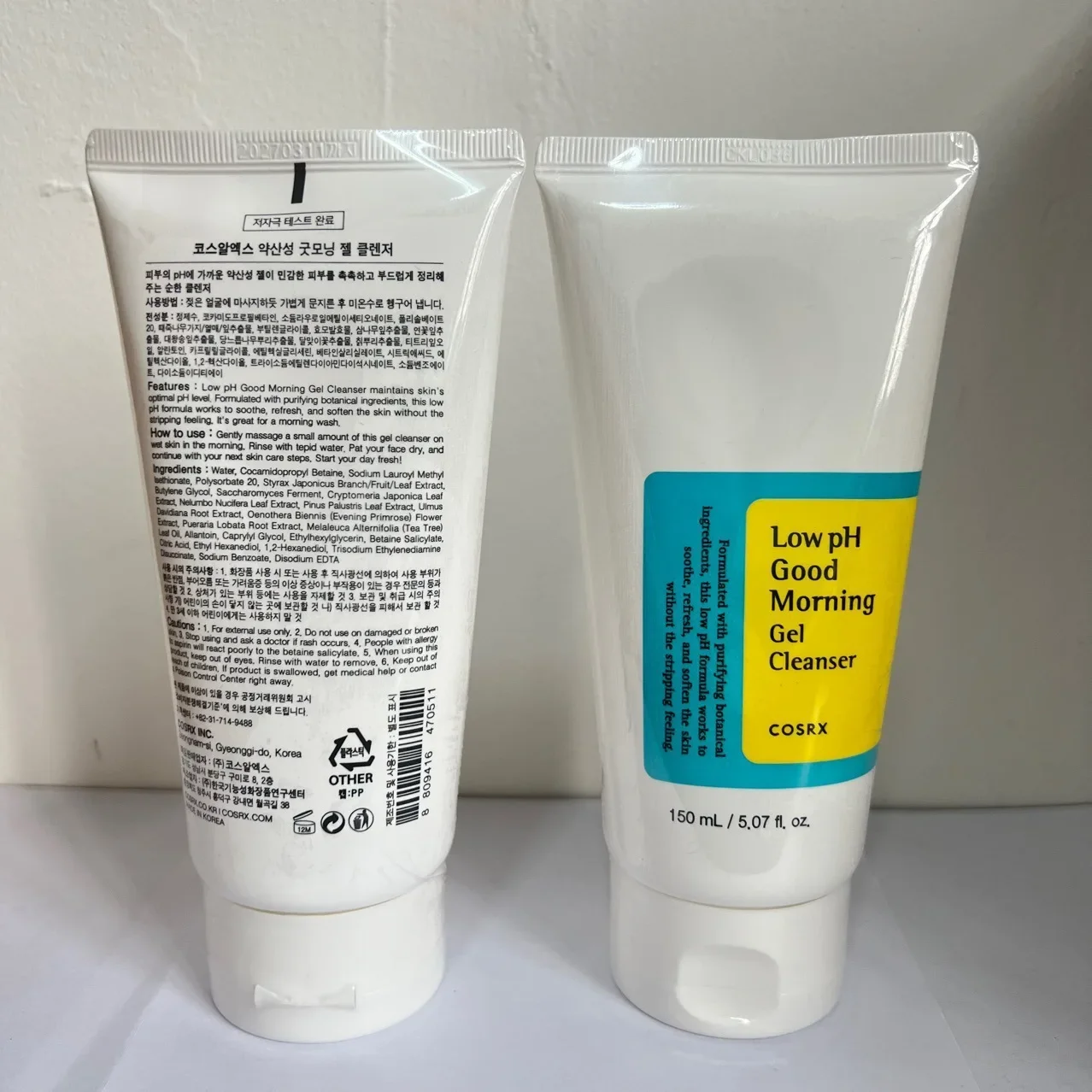 Cosrx Amino Acid Facial Cleanser Amino Acid Cleanser Gentle Soft Moisturizing Deep Cleansing 150ml Exfoliante Facial Face Wash 2