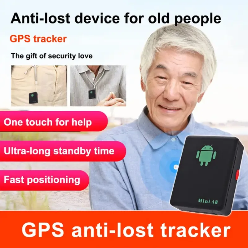 GPS Tracker A8 GPS Locator Accurate Positioning Portable Suitable For Anti-Loss Devices