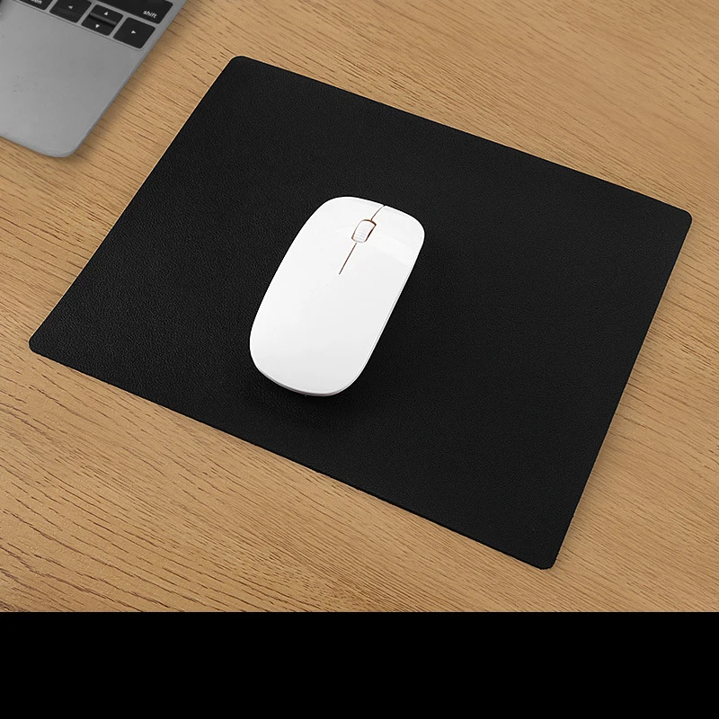 

Small PU Mouse Pad Non-Slip Gaming Desktop Leather Mouse Pad Waterproof Anti-Scratch Easy To Clean Mat for PC Laptop Desktop