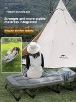 Multifunctional Folding Chair Office Sofa Bed Single Bed Camping Recliner Folding Chair with Bed