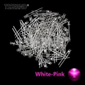100pcs White-Pink