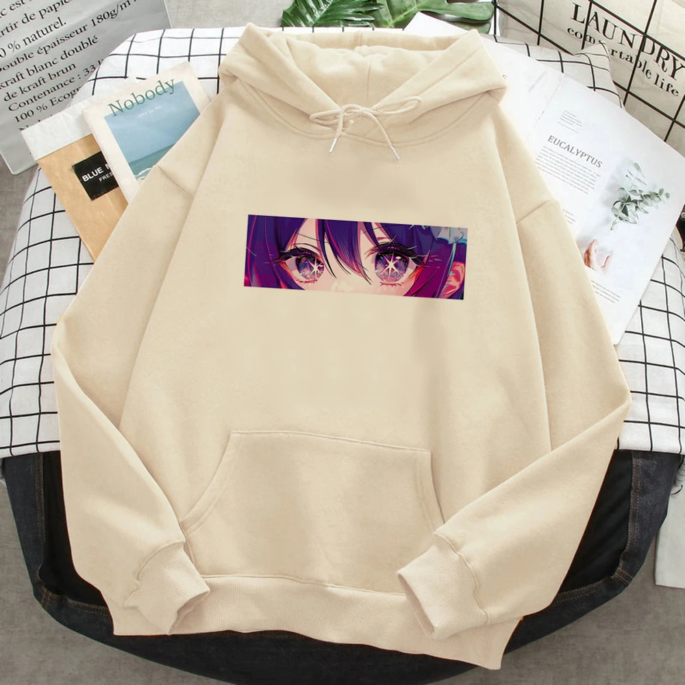 Oshi No Ko hoodies women Winter  Kawaii harajuku graphic Hooded Shirt female streetwear Pullover