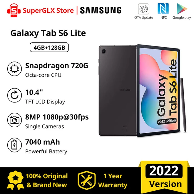 Samsung Galaxy Tab s6 Liteタブレット,新しい2022モデル,exynos 9611 ...