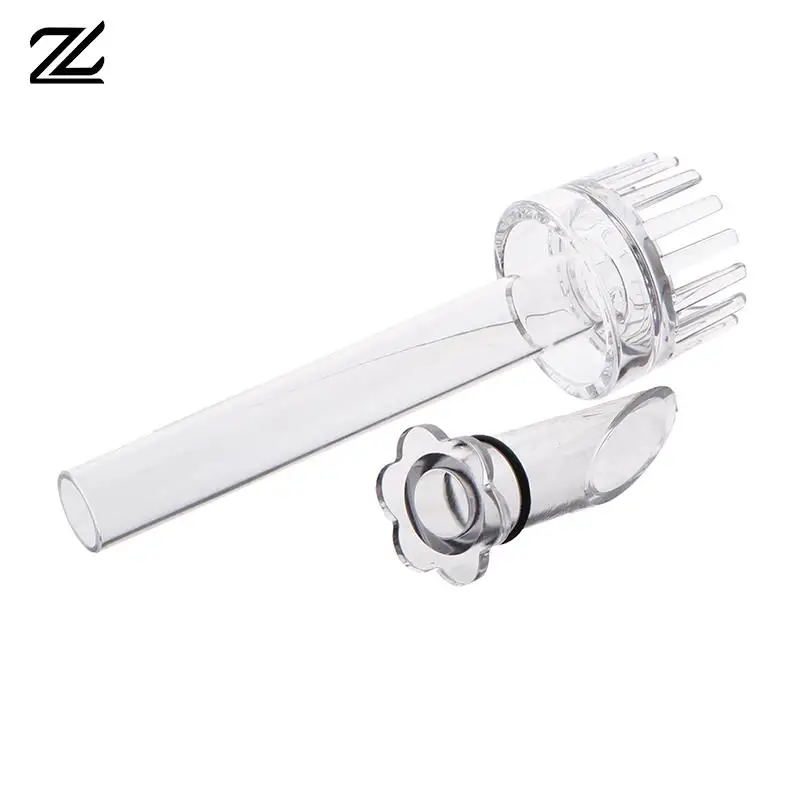 Acrylic-Oil-Skimmer-Aquarium-Filter-Degreasing-Film-Float-Inlet-Outlet ...