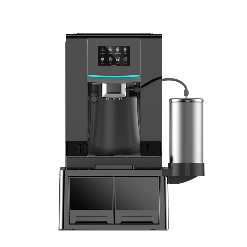 

one touch cappuccino double boilers bean to cup coffee vending machine
