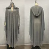 Summer Thin Chiffon Hoodies Cloak Women Clothing Maxi Capes Dress Fashion Loose Poncho Long Coats Woman Jackets Dresses Vestidos 1
