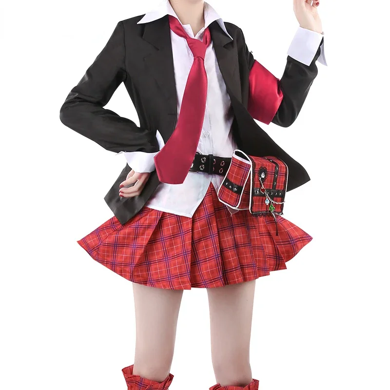 

Shugo Chara Cosplay Anime Cosplay Shugo Chara Hinamori Amu Cosplay DokiDoki-SR Costume Women School Uniform Halooween Costume