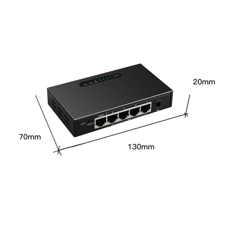 RJ45 이더넷 Poe 스위치 데스크탑 이더넷 네트워크 스위치-AEF7