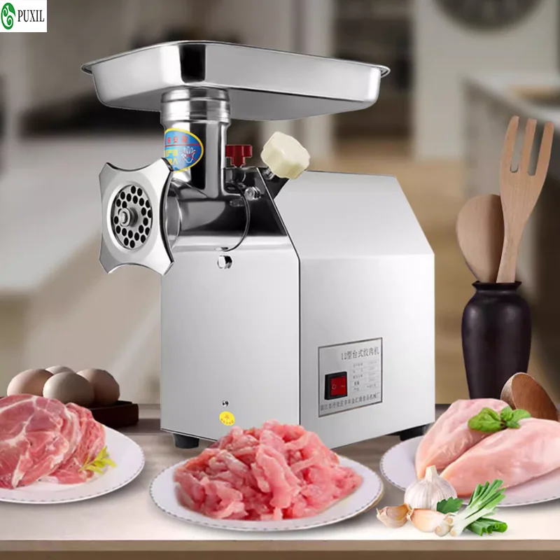 YCD-12 Heavy Duty Electric Meat Mincer Grinder Max Powerful Home Portable Sausage Stuffer Meat Mincer Food Processor 2