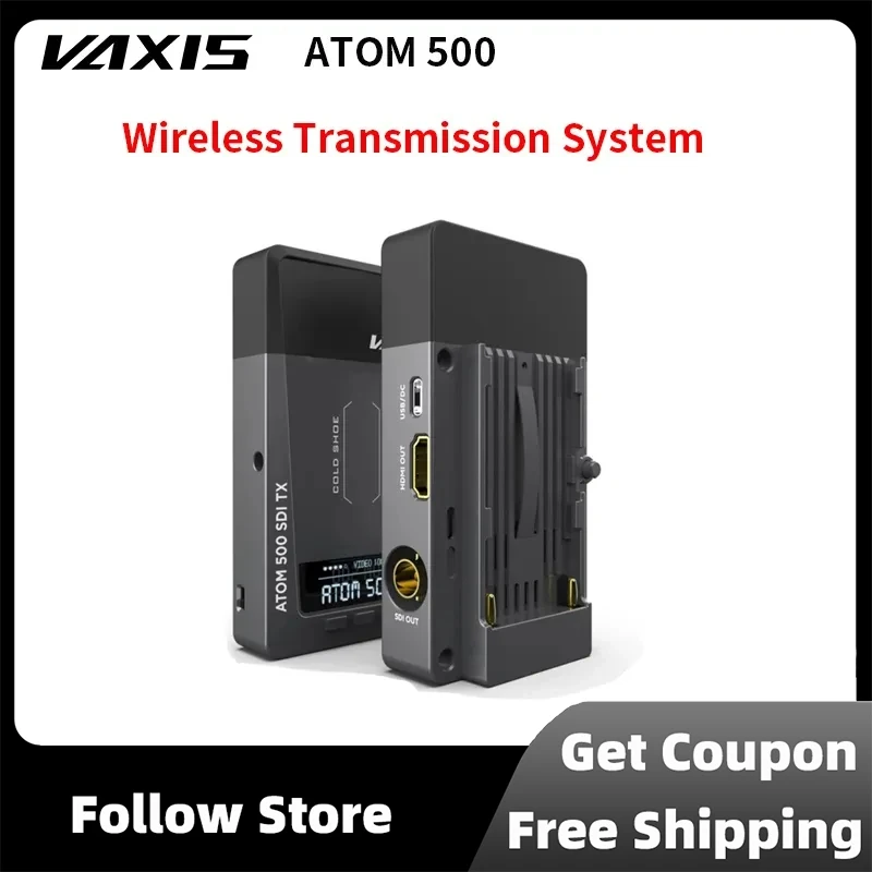 VaxisATOM5001080PHDSDIImageVideoWirelessTransmissionSystem