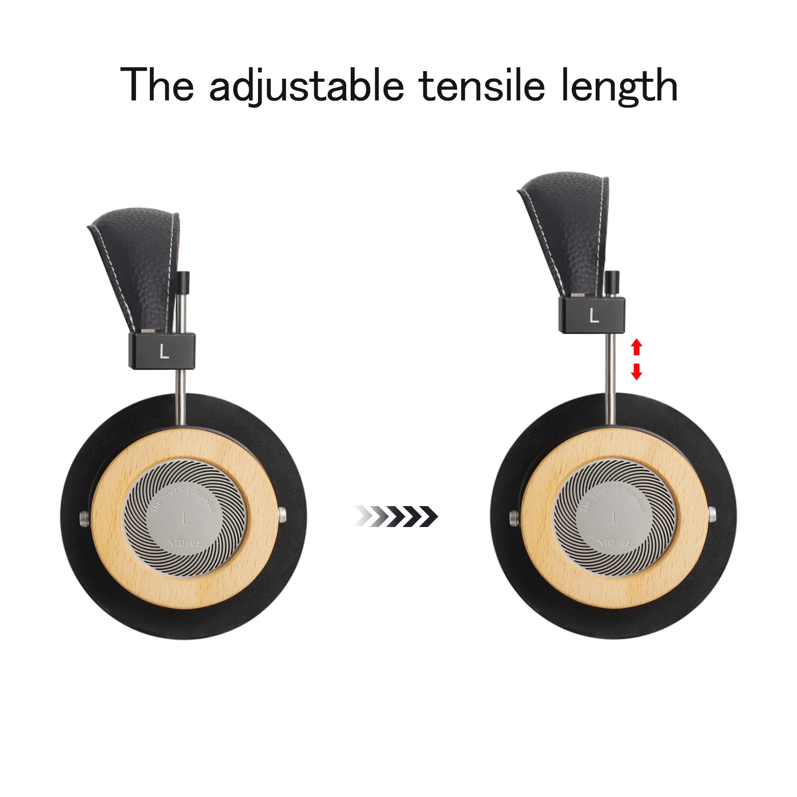 360 Degree Rotatable DIY Headphones Headband For OKCSC WTD-3 M1 M2 Headphone Replacement Headband
