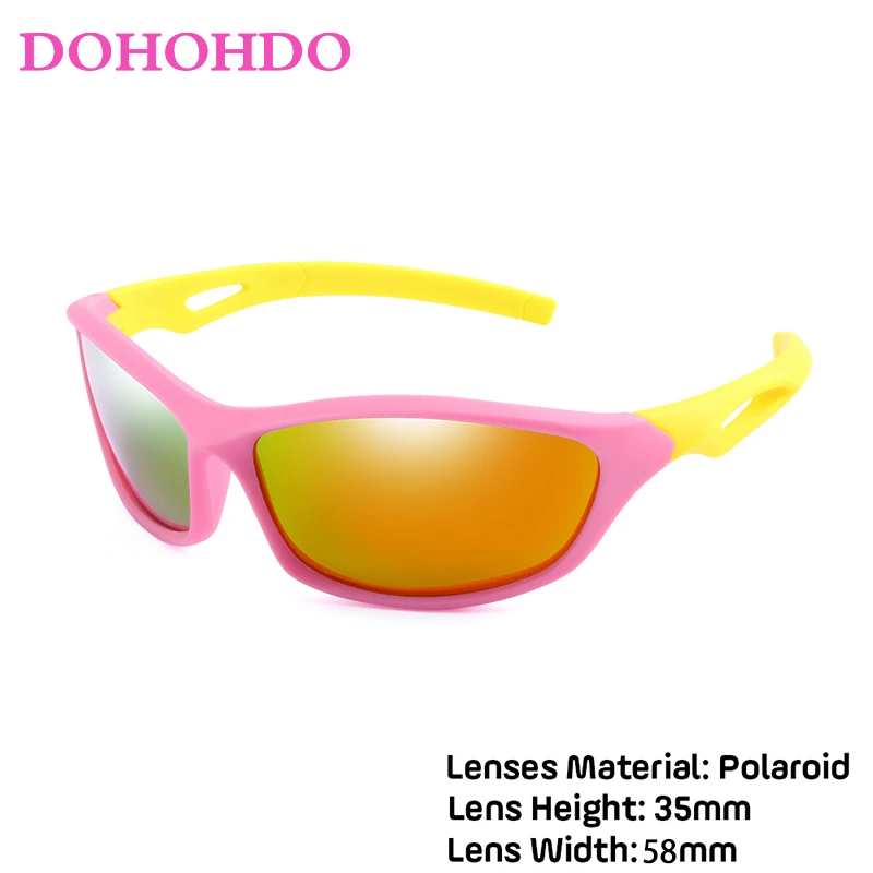Baby Polarized Sunglasses For Children Oval TR90 Children Silicone Safety Sun Glasses For Baby Boys Girls Birthday Gift Oculos
