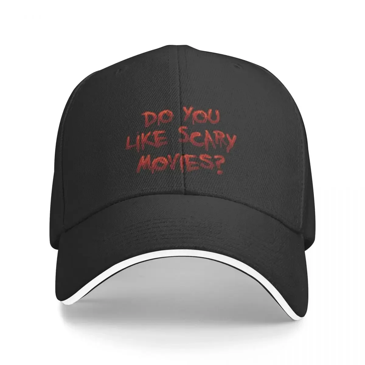 

New Do You Like Scary Movies Baseball Cap New In The Hat Golf Cap Streetwear Golf Wear Men Women's