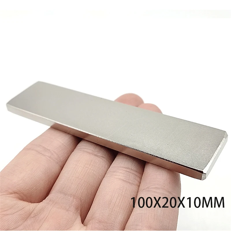 1/2/3PCS 100x20x10mm   ڼ  Ʈ ׿ ڼ 100mm x 20mm x 10mm   NdFeB ڼ