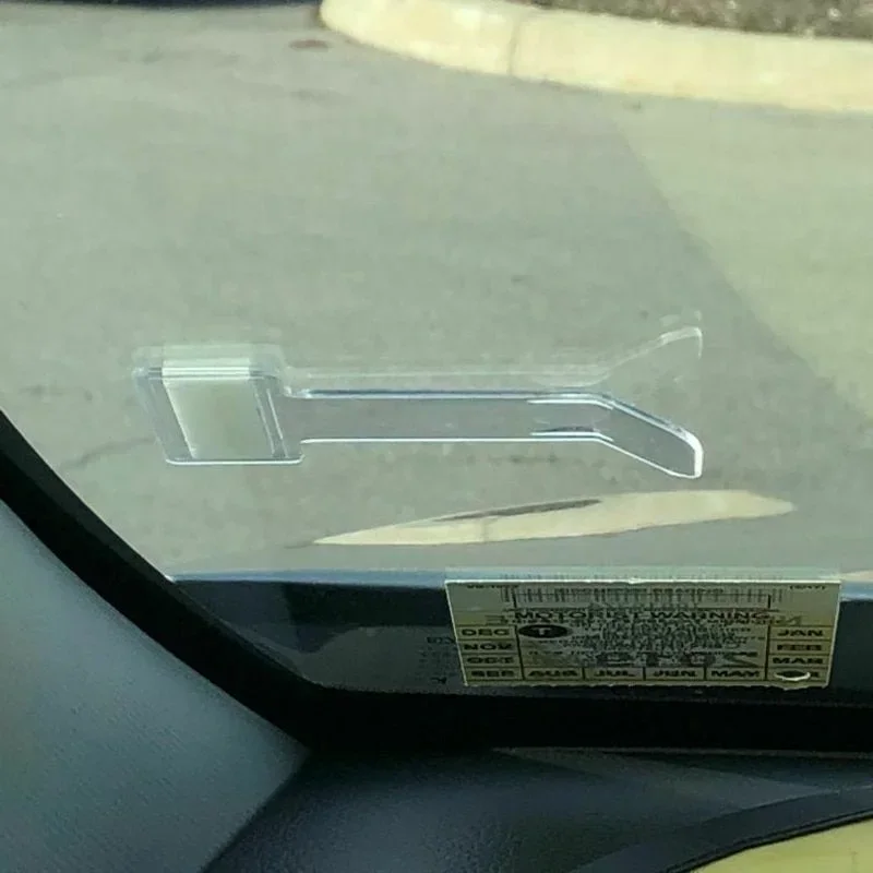 Car Parking Ticket Clip Auto Fastener Card Bill Holder Mount Storage Organizer Car Styling Windshield Stickers Accessories